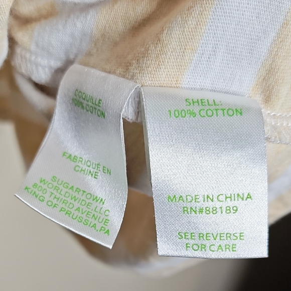 Lilly Pulitzer Striped Sleeveless Dress with Pink Accent Size L - Picture 6 of 8